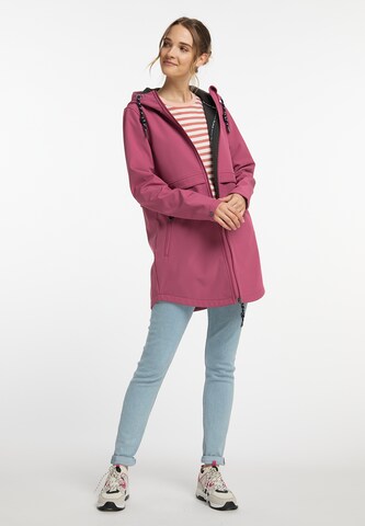 Manteau fonctionnel Schmuddelwedda en rose