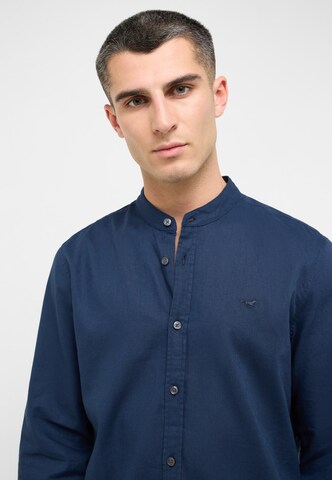 MUSTANG Regular fit Button Up Shirt 'Yuma' in Blue