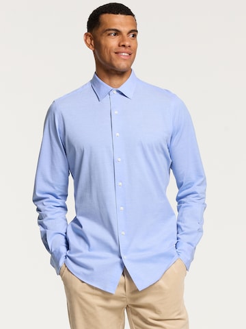 Shiwi Regular fit Button Up Shirt 'Pablo' in Blue: front