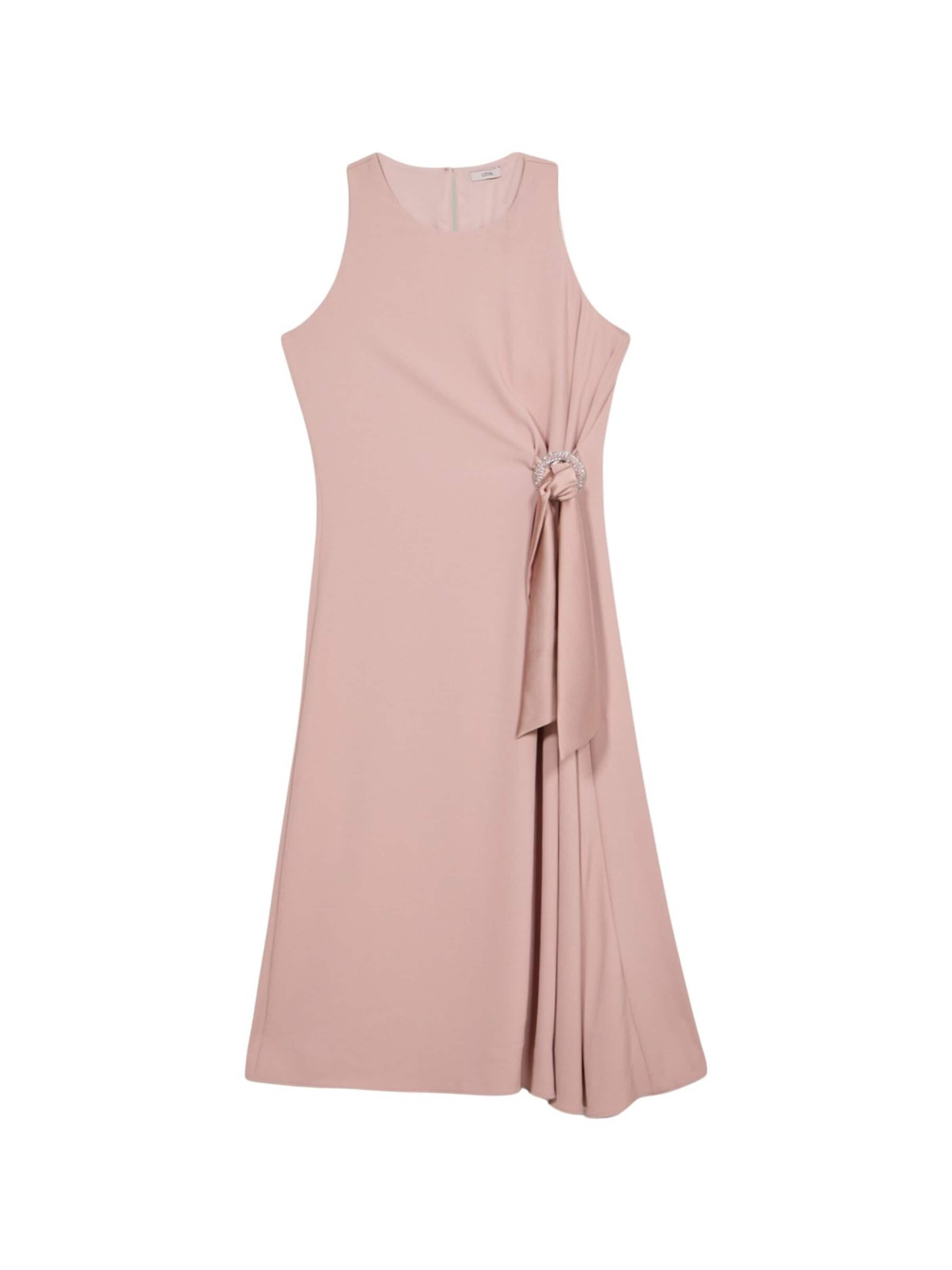 Robe oltre en rose : devant