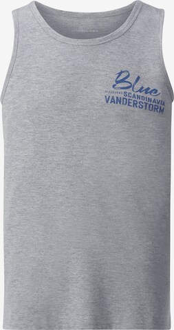 T-Shirt 'Felton' Jan Vanderstorm en gris : devant