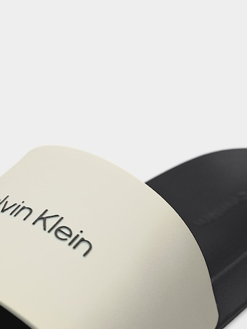 Mule 'ESS' Calvin Klein en blanc