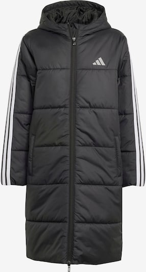 ADIDAS SPORTSWEAR Sportjacke 'LONG' in 140 in schwarz / weiß, Produktansicht