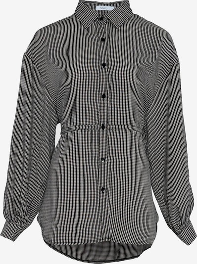 Noella Bluse 'Tika' in grau / schwarz, Produktansicht