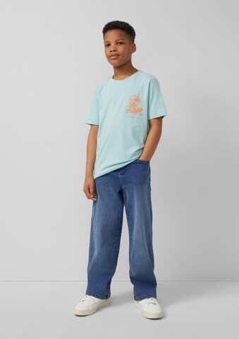 T-Shirt s.Oliver en bleu : devant