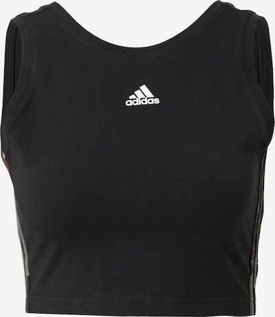 ADIDAS PERFORMANCE Sporttop in oliv / dunkelgrün / schwarz / weiß, Produktansicht