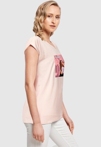 Merchcode T-Shirt 'Grand - San Antonio' in Pink