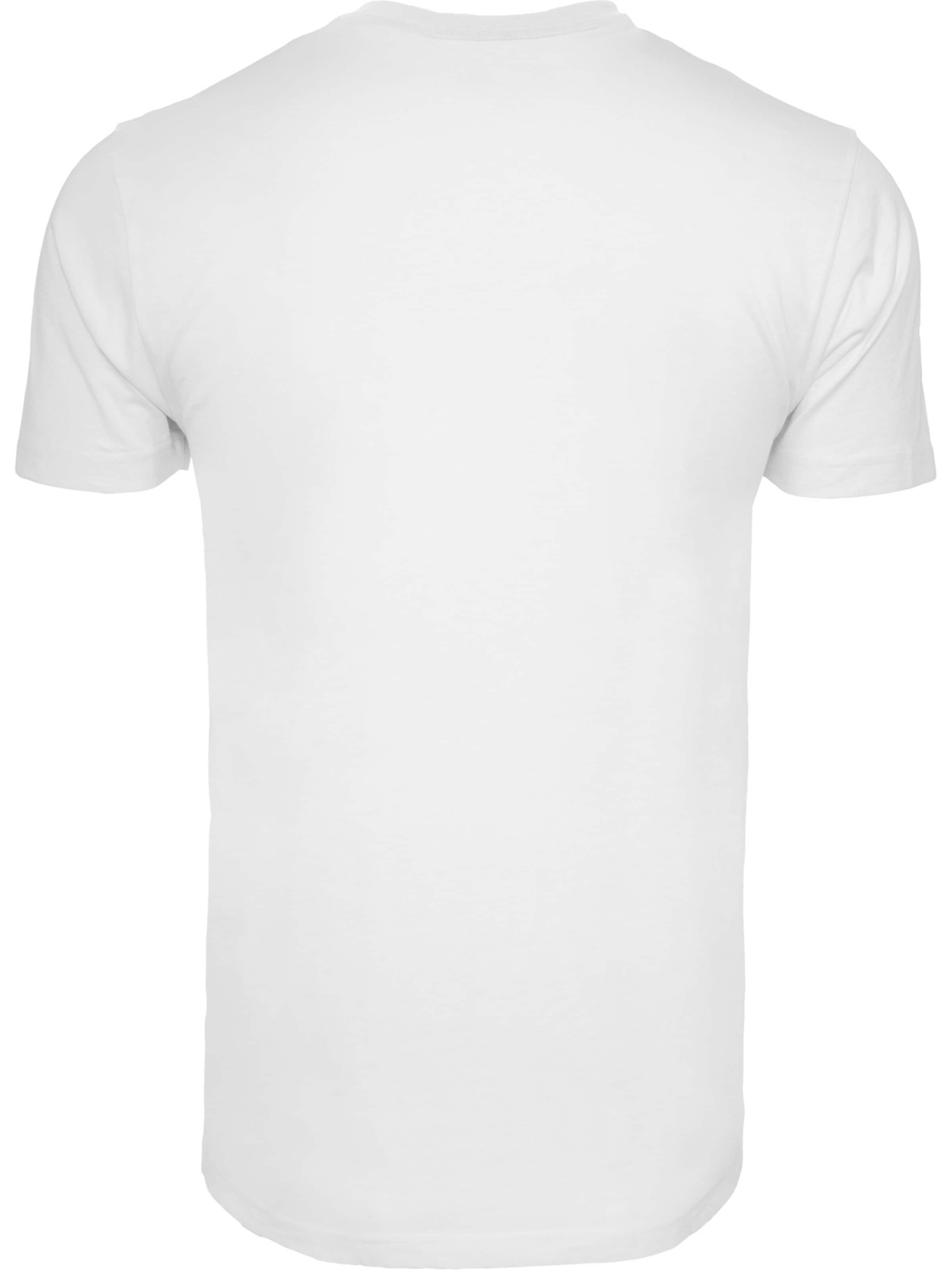 Männer Große Größen F4NT4STIC Shirt 'Die Familie Feuerstein' in Weiß - EK28856