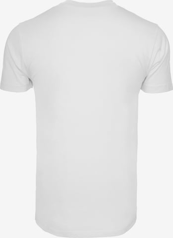 T-Shirt 'Disney Susi und Strolch' F4NT4STIC en blanc