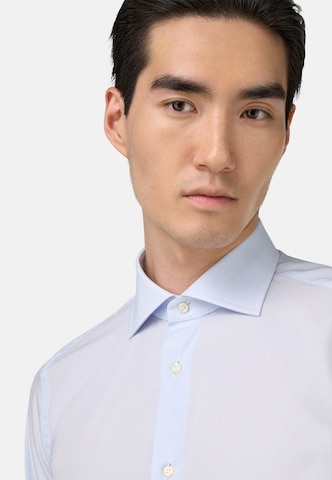 Boggi Milano Regular fit Zakelijk overhemd in Blauw