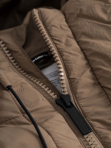 KnowledgeCotton Apparel Winter Jacket in Brown