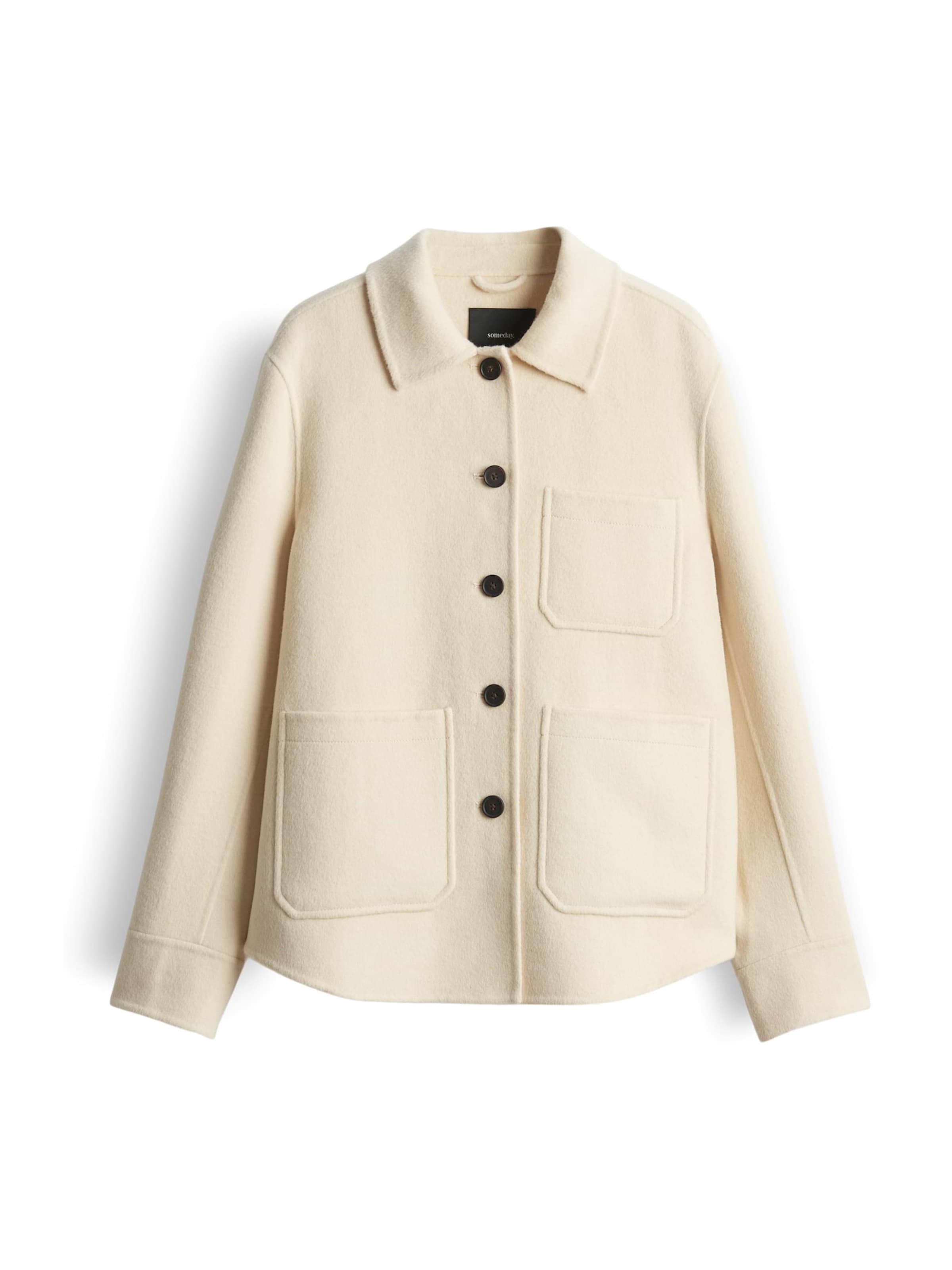 Someday Between-season jacket 'Natta' in Beige: front