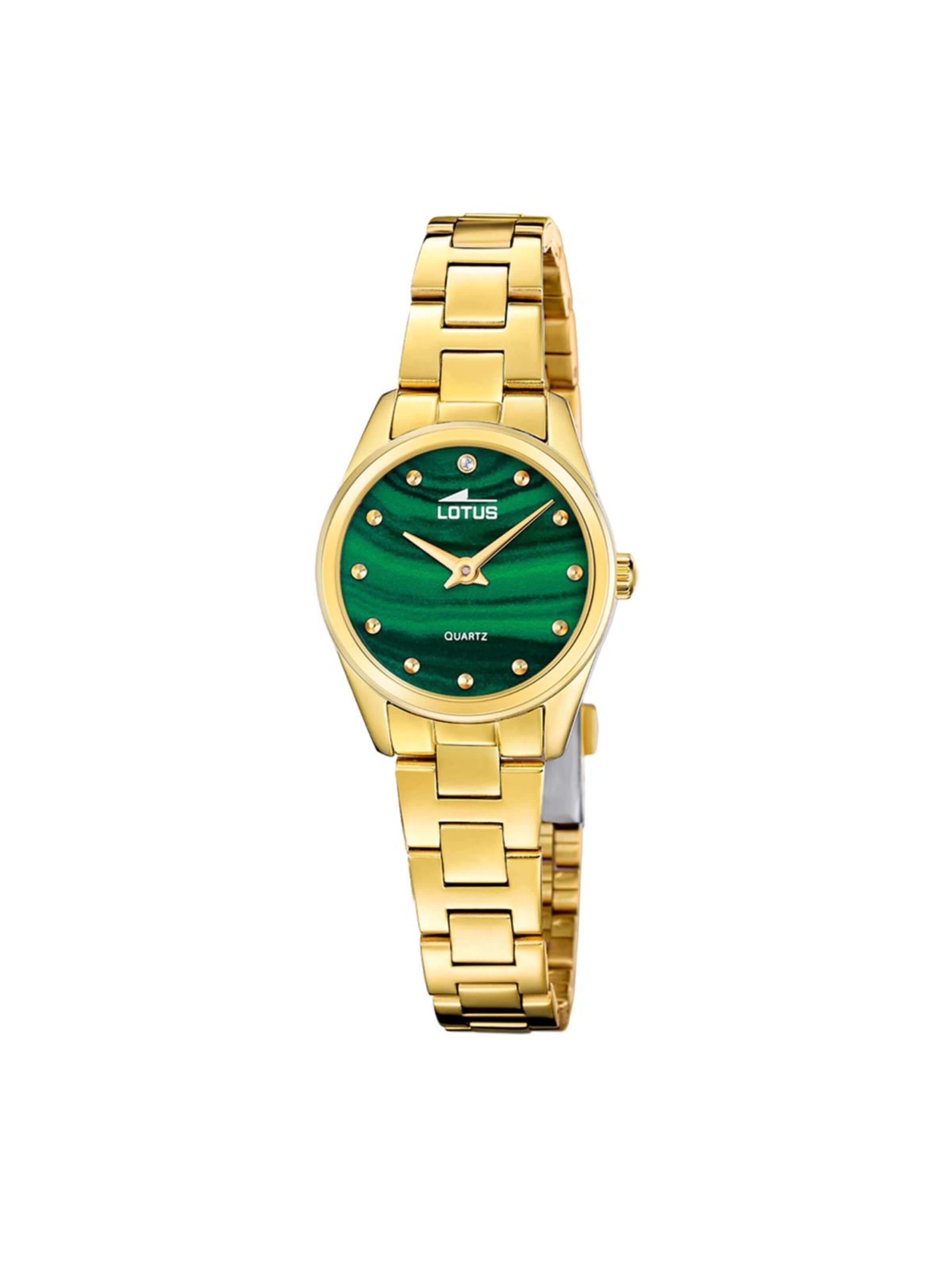 Lotus Analoog horloge '2gether' in Groen: voorkant