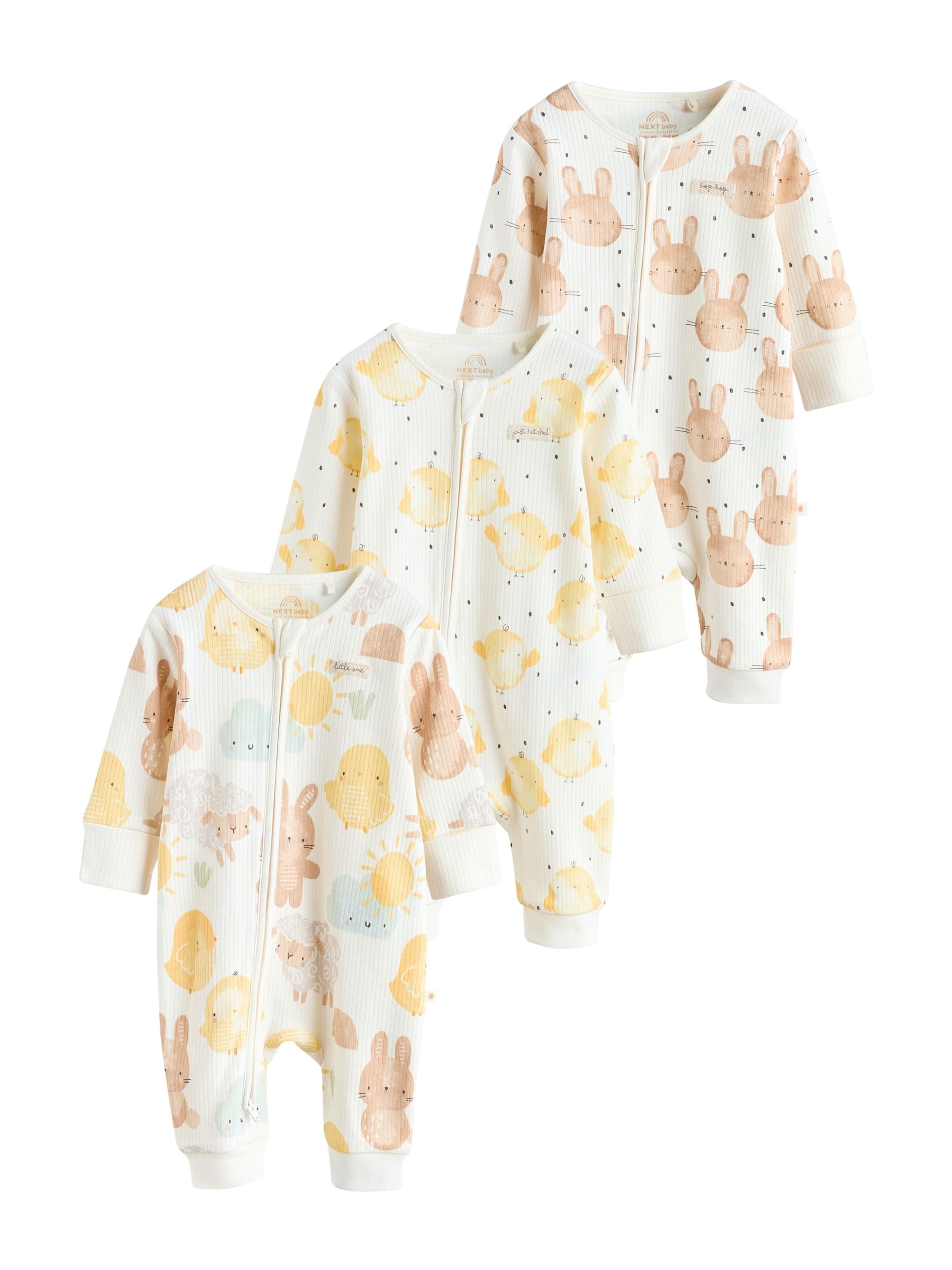 Pigiama di Next in bianco: frontale