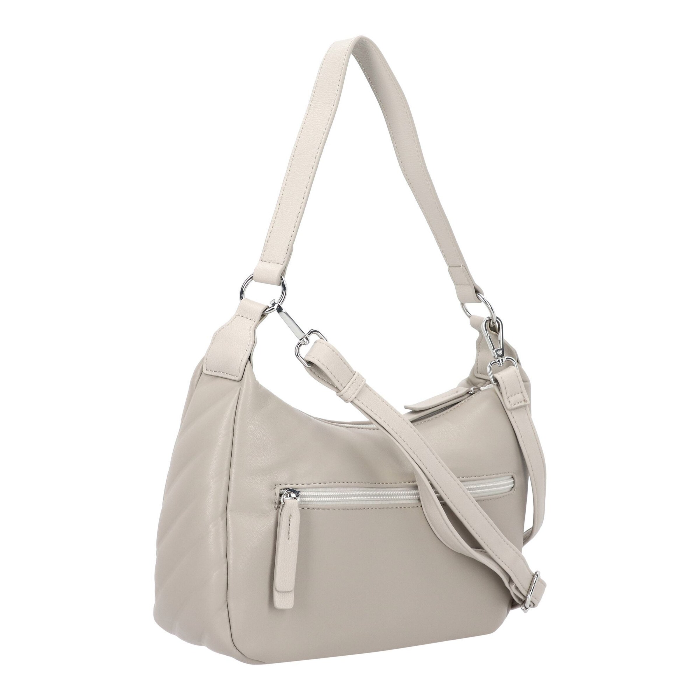 TOM TAILOR Schultertasche 'Mirela' in Grau