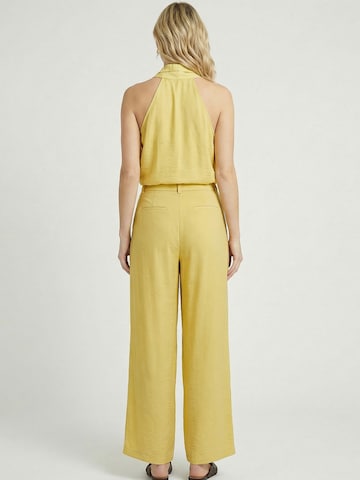 Guido Maria Kretschmer Women Wide leg Παντελόνι πλισέ 'Finja' σε κίτρινο
