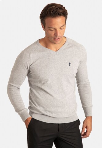Sir Raymond Tailor Strickpullover 'Santos' in Grau