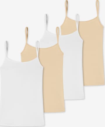 uncover by SCHIESSER Onderhemd ' Uncover ' in Beige: voorkant