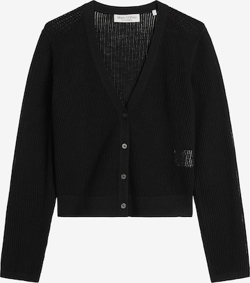 Cardigan Marc O'Polo en noir : devant