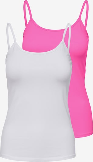 ONLY Toppi 'ONLLOVE' värissä fuksia / valkoinen, Tuotenäkymä