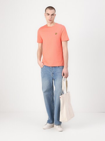 Lyle & Scott T-shirt i orange