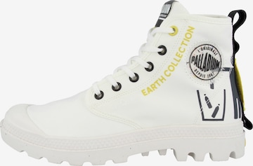 Palladium Lace-up boots in White