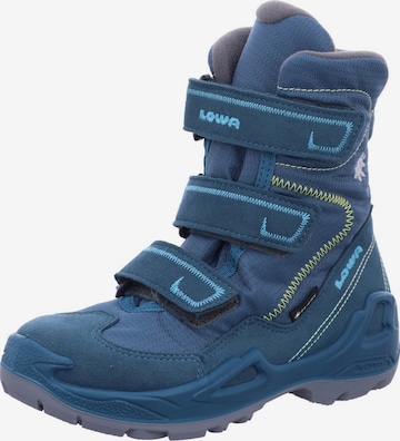 LOWA Boots in Blue: front