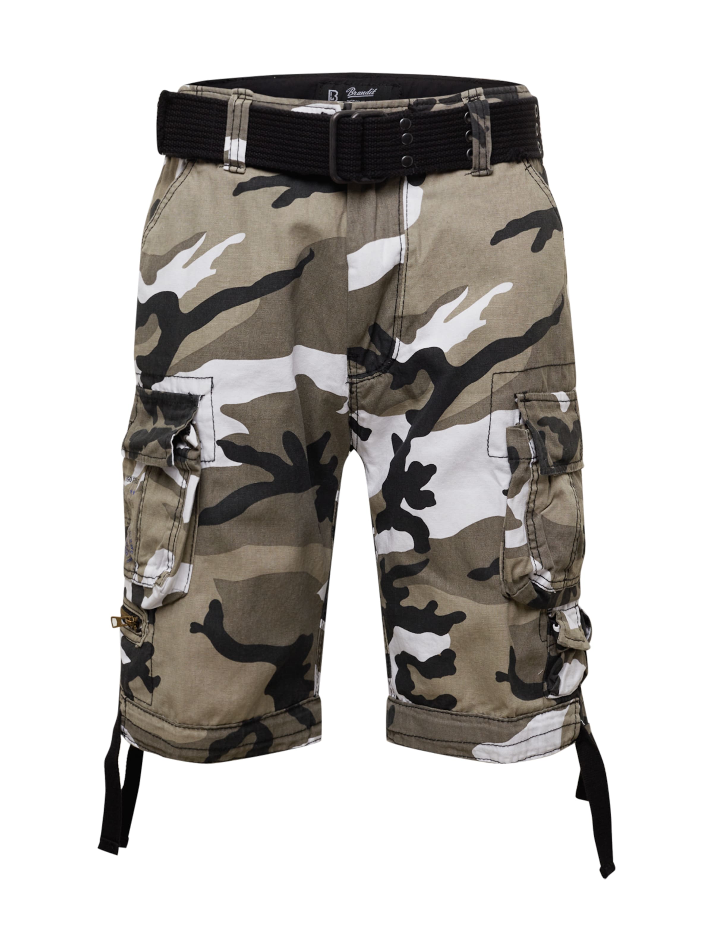 pilka Brandit Kelnės 'Savage Vintage': priekis