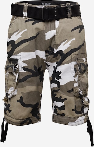 Brandit Regular Shorts 'Savage Vintage' in Grau: predná strana