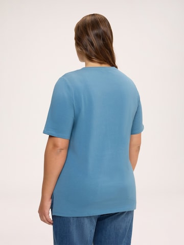 T-shirt Fiorella Rubino en bleu