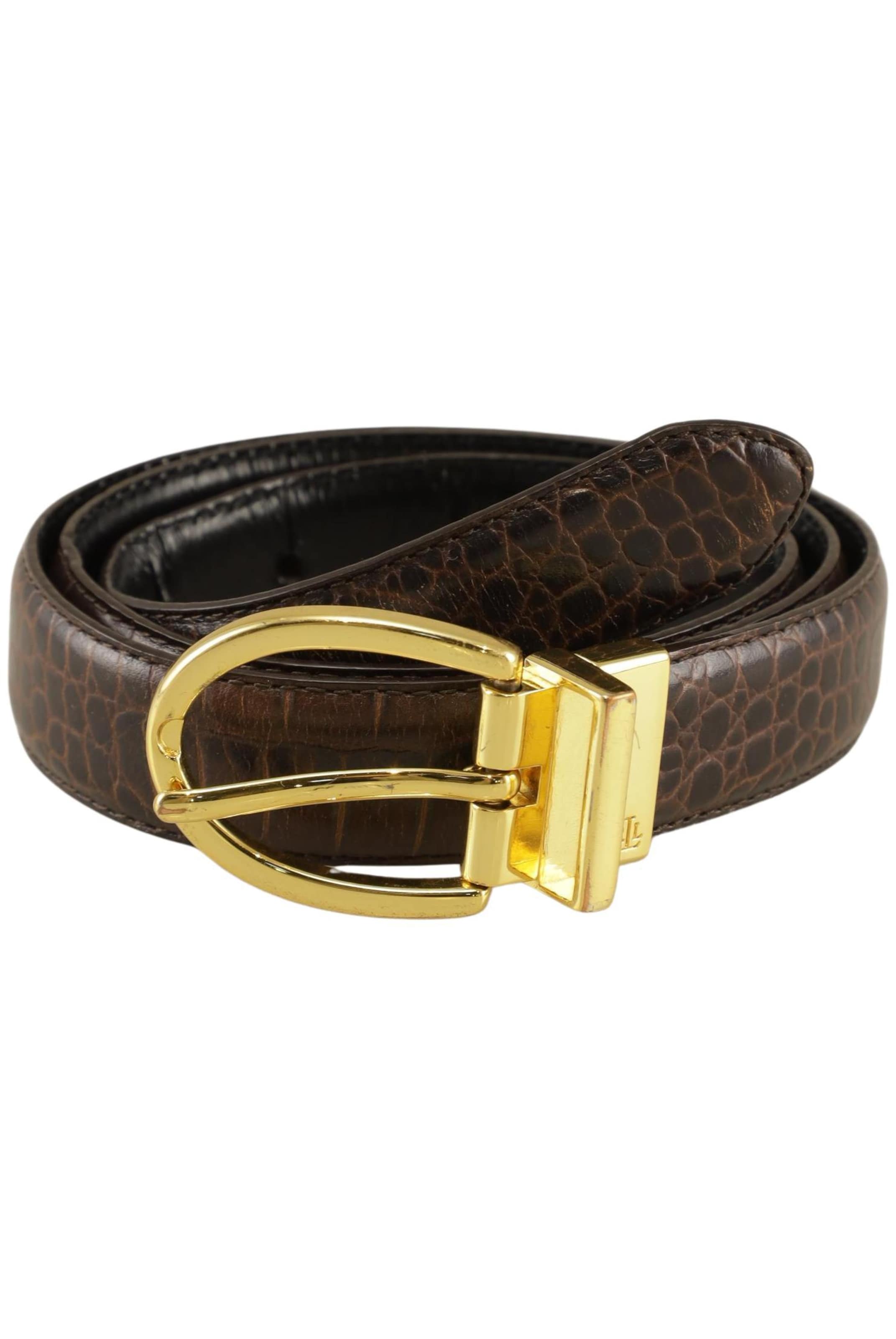 Lauren Ralph Lauren Gürtel One Size in Braun: Vorderseite