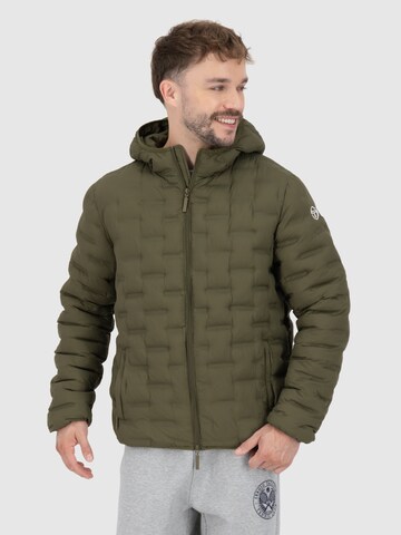 Sergio Tacchini Winterjacke ' ABELIA' in Grün: Vorderseite