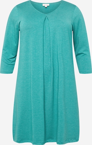 ONLY Carmakoma Dress 'ANNI' in Green: front