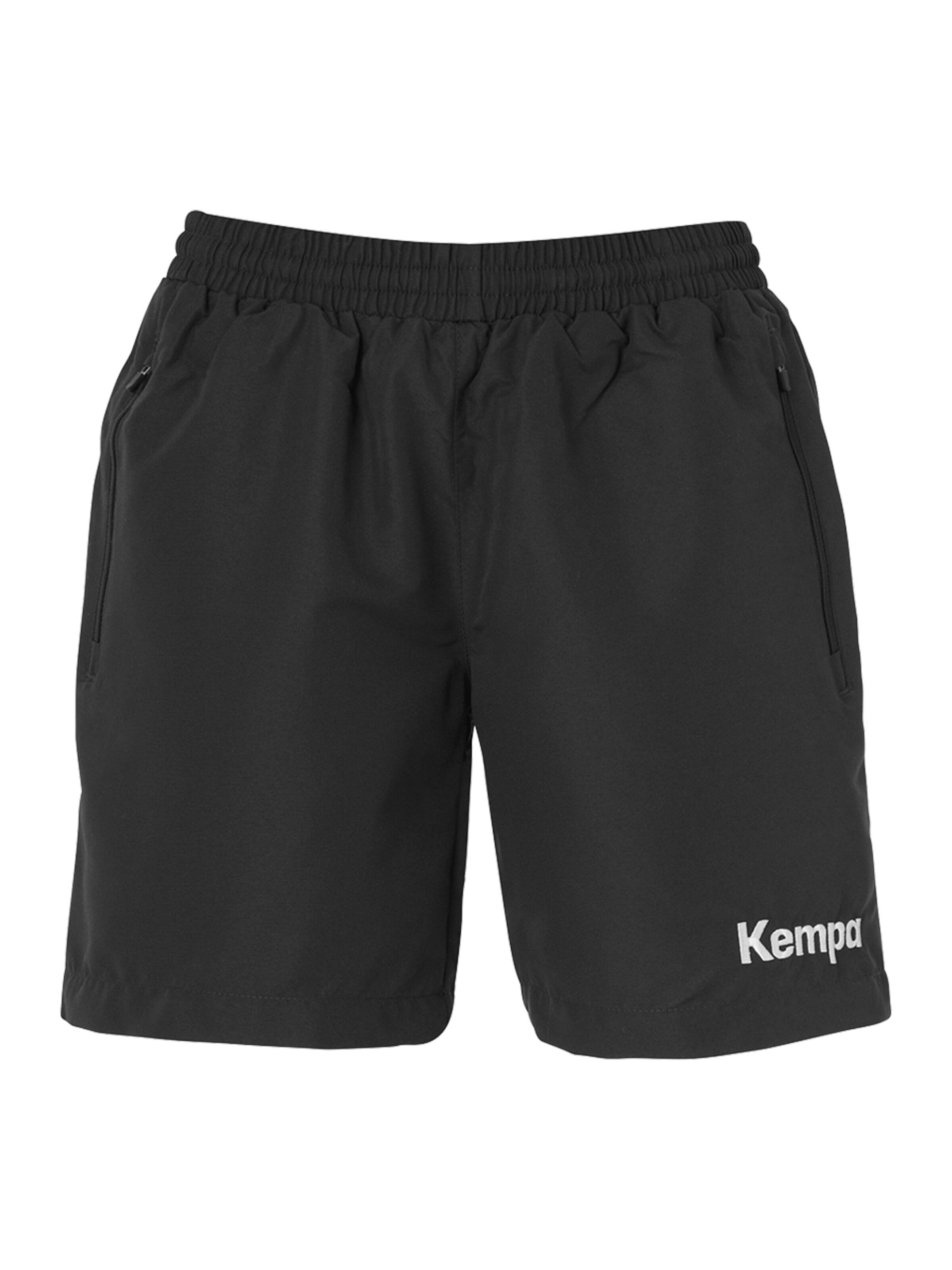 KEMPA Regular Sportshorts in Schwarz: Vorderseite