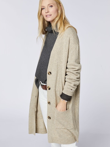 Polo Sylt Knit Cardigan in Beige