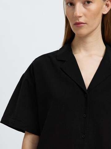 SELECTED Bluse 'SLFLUISA' in Schwarz