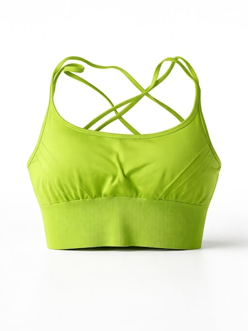 Empire Embodied Medium Support Sport-BH 'Sport-BH Venus White Grape recycelt'‌‌‌‌‌ in Grün: Vorderseite