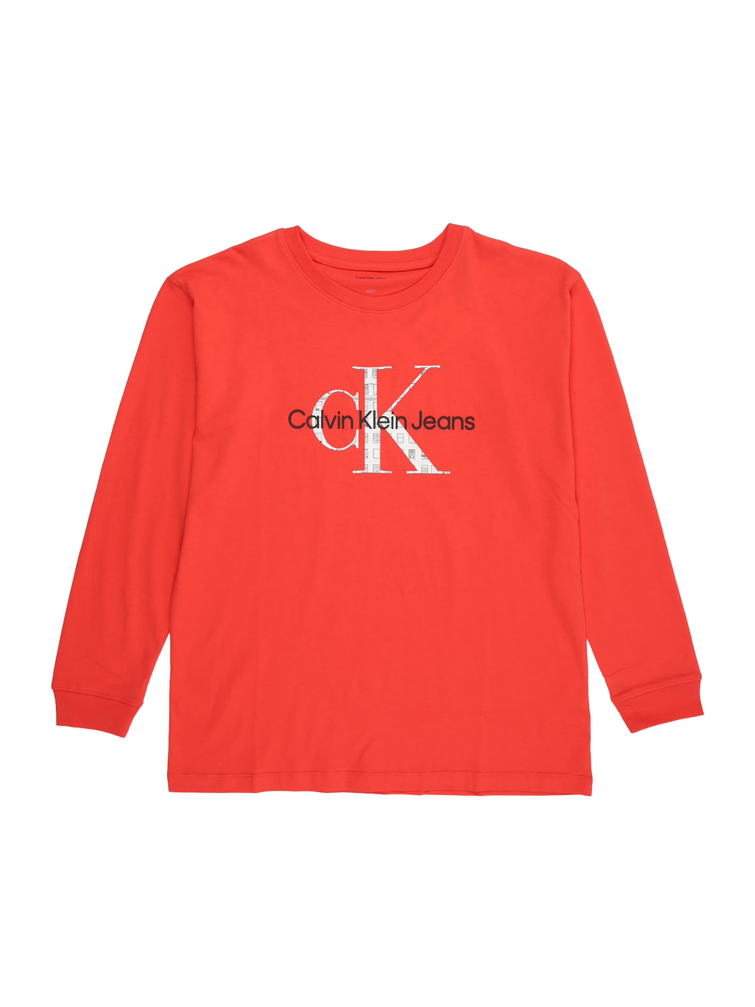 Calvin Klein Shirt in Orange: front