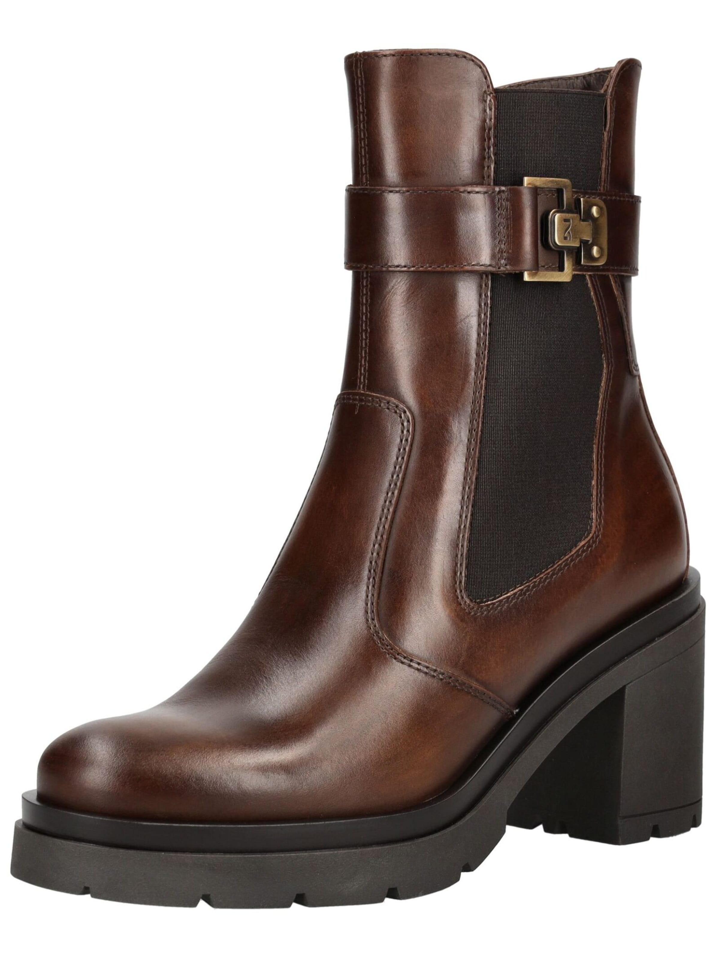 Bottines Nero Giardini en marron : devant