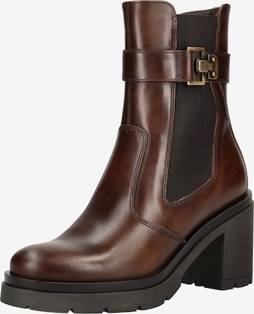 Bottines Nero Giardini en marron : devant