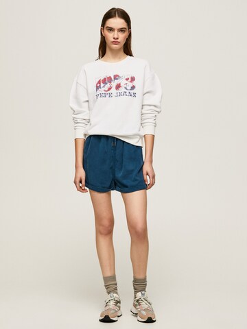 Sweat-shirt 'Nya' Pepe Jeans en blanc