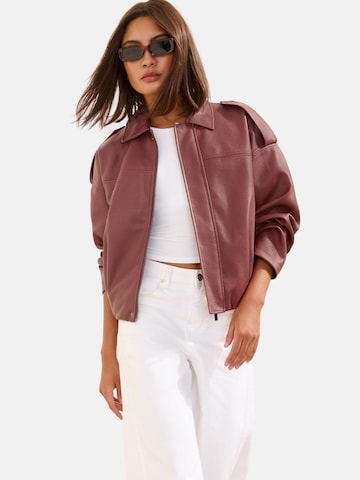 Veste mi-saison Friends Like These en rouge : devant