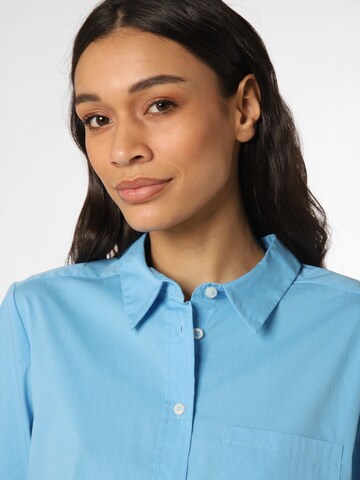 Marie Lund Blouse in Blauw