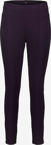 zero Skinny Jerseyhose mit Ziernaht 28 Inch in Blau: predná strana