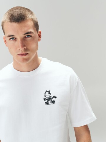 Next Футболка 'Felix The Cat' в Белый