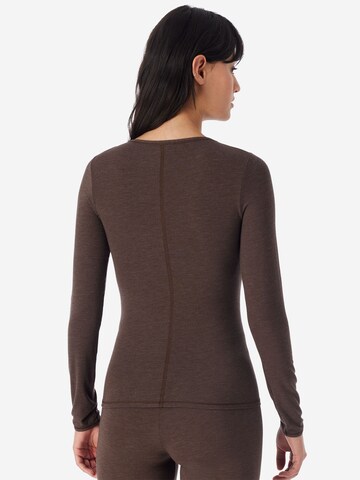 Maillot de corps ' Personal Fit ' SCHIESSER en marron