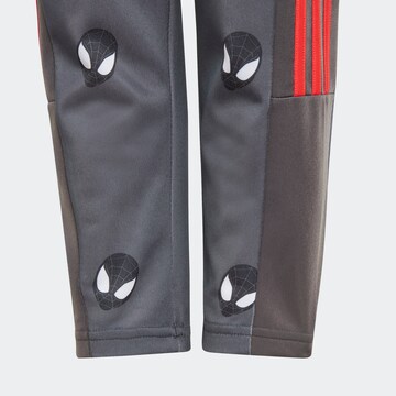 ADIDAS PERFORMANCE Slim fit Workout Pants 'Marvel Spider-Man' in Grey