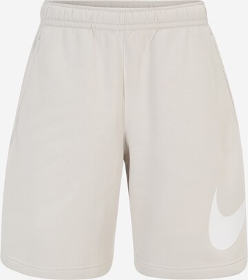 Nike Sportswear Kalhoty 'Club' – béžová: přední strana