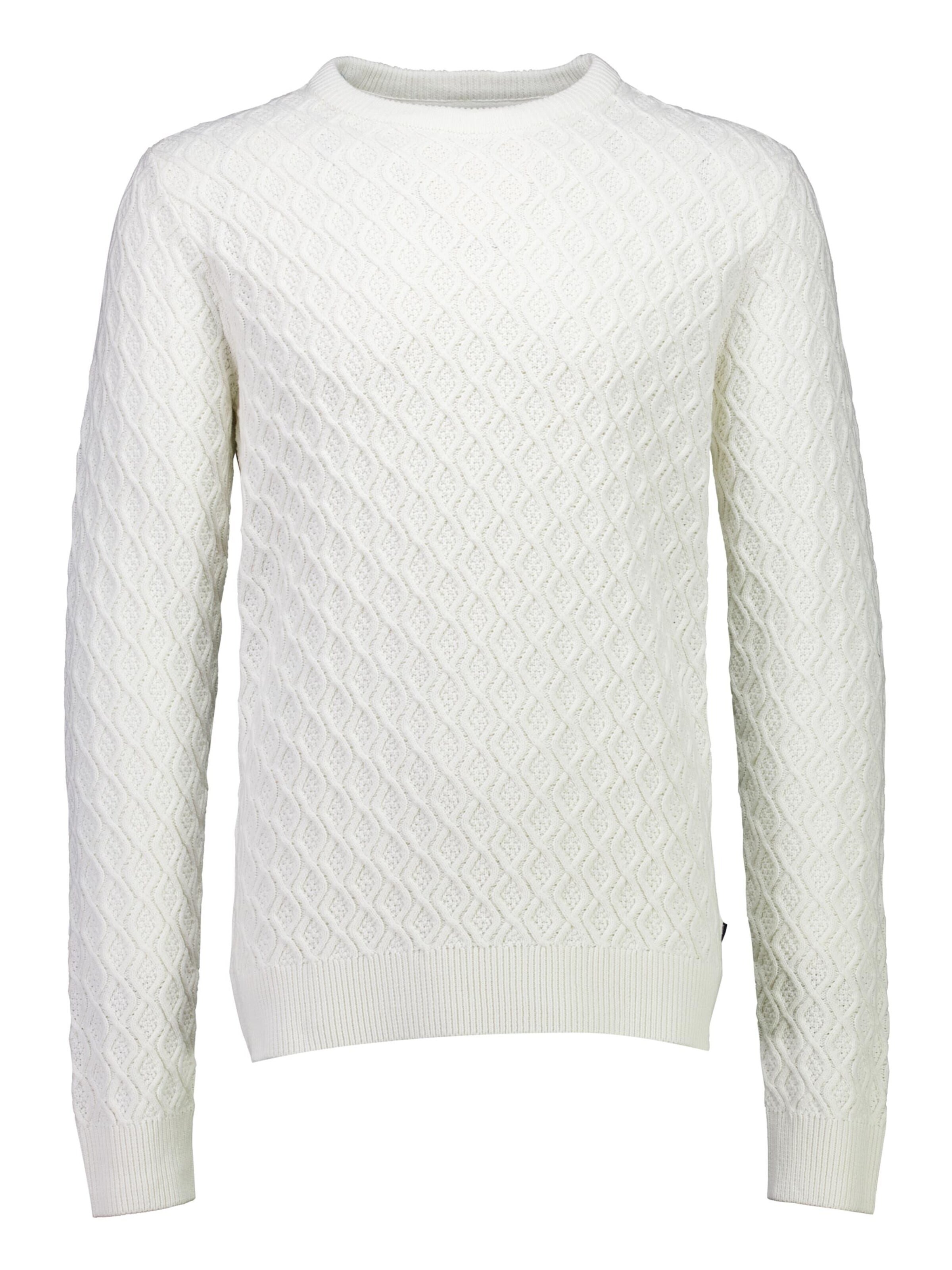 Pull-over Lindbergh en blanc : devant
