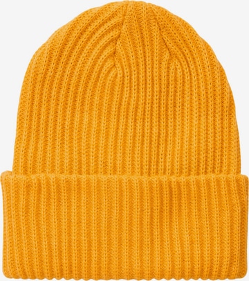 PIECES - Gorra 'Hexo' en amarillo: frente